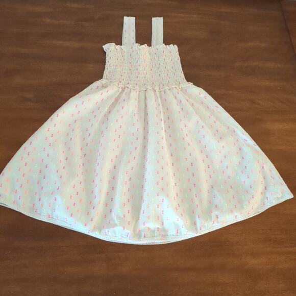 Tucker+ Tate girls sleeveless smocked cotton dress size 7 EUC - Picture 7 of 8